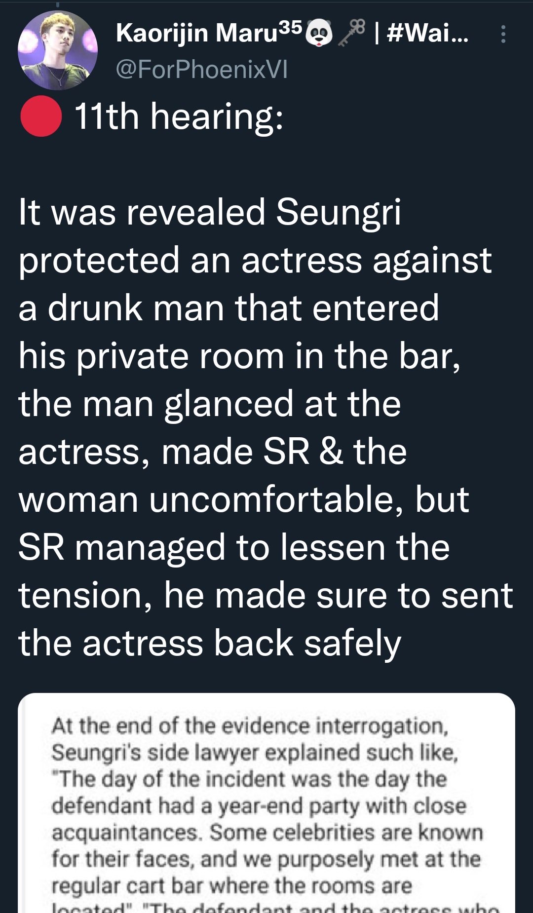 Protecting a woman 2